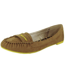 Qupid Salya-627 Accented Loafer Flat