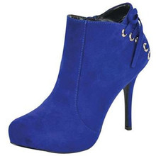 Qupid Paseo-13 Lace Up Boot