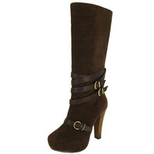 Qupid Puffin-15 Multi Buckle Boot