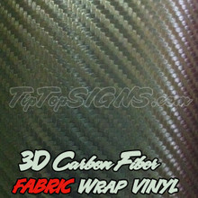 3D Gloss Gray Carbon Fiber FABRIC Vinyl Wrap