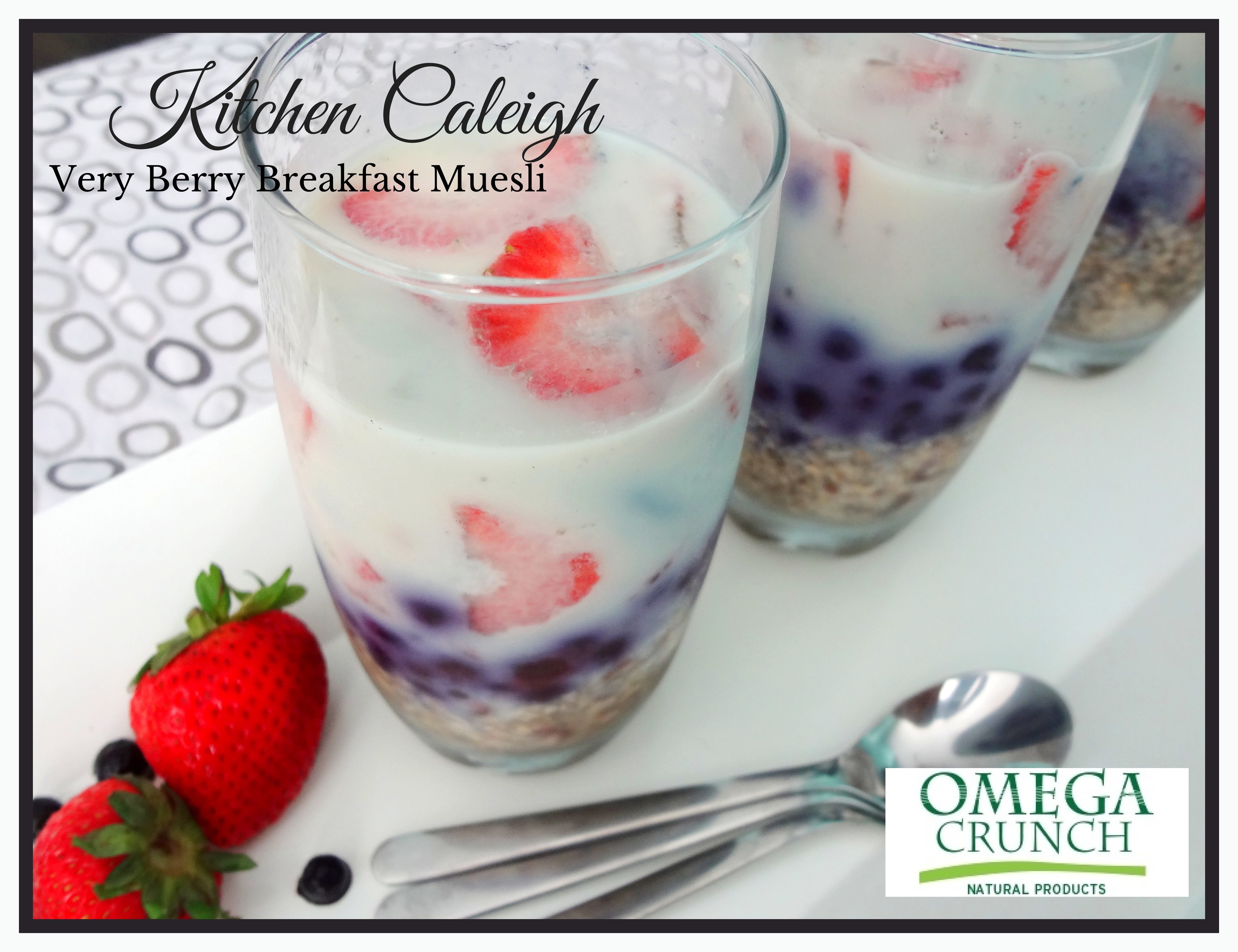 Very Berry Breakfast Muesli - OmegaCrunch