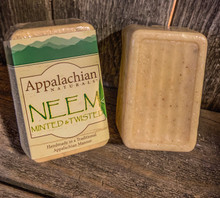 Neem Minted & Twisted Appalachian Natural Soap