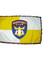NEW LOGO FLAG Use this flag in your club room, church, parade or display. It is three feet by five feet with the brilliant colors of the Adventurer logo. The church and parade flag has burgundy fringe.

100% nylon
Pole not included