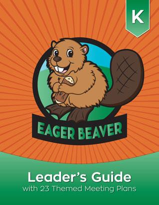 Welcome to the exciting world of Eager Beavers!

This guidebook is packed with resources to help you teach kindergarten-age children Christian principles and life skills, while engaging them in fun, creative play. In this step-by-step guide, you’ll find helpful answers to the questions:

Who are Eager Beavers?
Why do Eager Beavers act the way they do?
How should leaders prepare for success and safety?
What is included in the Eager Beaver program?
You’ll also discover that the easy-to-plan meetings fulfill all Eager Beaver program and chip requirements! This guide includes record sheets, check-off cards for wood chip requirements, crafts and games, and much more.

Ready—Set—Go! The children in your church and community are ready to be Eager Beavers!

Copyright 2016. Spiral bound.