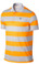 Nike victory bold stripe polo Vivid Orange Grey