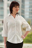 Coal Harbour® Tattersall Check Ladies' Woven Shirt