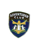 The Adventurer logo pin (.5").