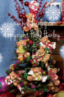 Bear Ornies from Book 7 Pattern Packet