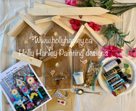 Wood kit for Birdhouse Garden Stakes For Pick Up In saskatoon Only 