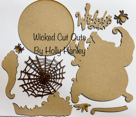 Wicked Wood Cut outs