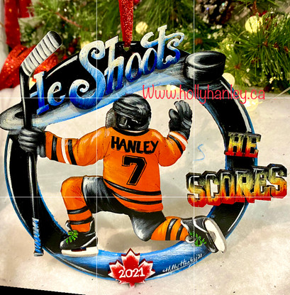 He Shoots He Scores designed by Holly Hanley  2021