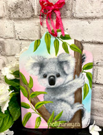 Cupcake the Koala bear by Holly Hanley copyright 2020