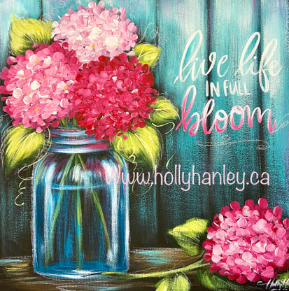 Live Life in Full Bloom zoom class with Holly Hanley 