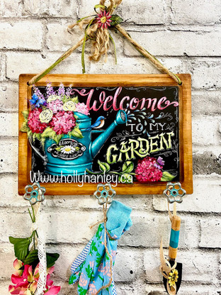 Welcome to my Garden Zoom class with HOlly Hanley 