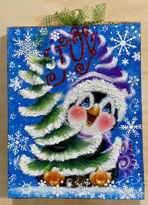 Joy Penguin by Holly Hanley