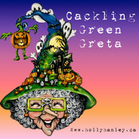 Greta wood cut out