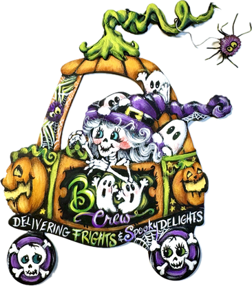 Boo Crew Coupe by Holly Hanley Copyright 2025