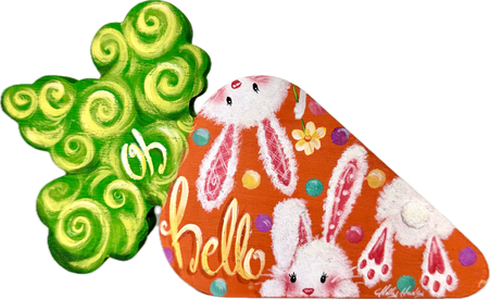 Oh Hello Carrot Bunnies! bY HOlly Hanley