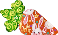 Oh Hello Carrot Bunnies! bY HOlly Hanley