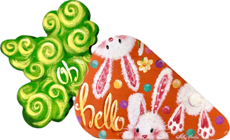 Oh Hello Carrot Bunnies! bY HOlly Hanley