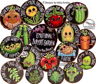 Herb and Veggie Garden Markers Designed by Holly Hanley Copyright 2026