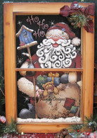 Ho Ho Ho Santa Screen Pattern Packet