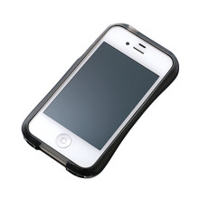 DRACO CRYSTAL Bumper - for iPhone 4/4S (Dark Black)