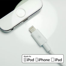 NEW APPLE LIGHTNING MFI USB CHARGE & SYNC CABLE (WHITE)