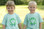 Our "Friendly Frog" toddler t-shirt features our Friendly Frog, in green on a soft green tee.