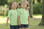 Our twin toddler "2 Cute" t-shirt is available in sage green.