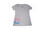 Twin mom tee. My Twins Are Cuter logo, in a pink and blue ink, on the left front and back. company name on the back of the t-shirt. Perfect girl/boy twin mom t-shirt.