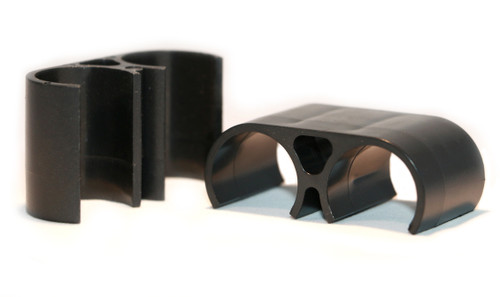 Sold Individually - Removable Plastic Ganging Clamp for 7/8" Folding Chairs -