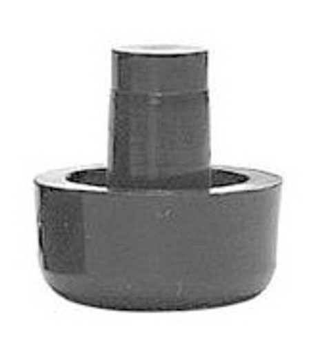 100 pk. Black Nylon Stack Chair Bumper, 3/4" dia. Base, 5/16" dia. Stem -