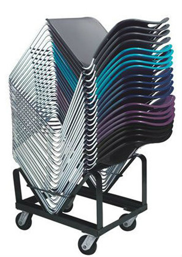40-Capacity Stack Chair Dolly For 8500 Series Chairs By National Public Seating - Free Shipping - 10Warranty