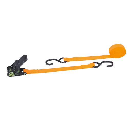 400 lb. Capacity 1 in. x 15 ft. Ratchet Strap - 1200 lbs