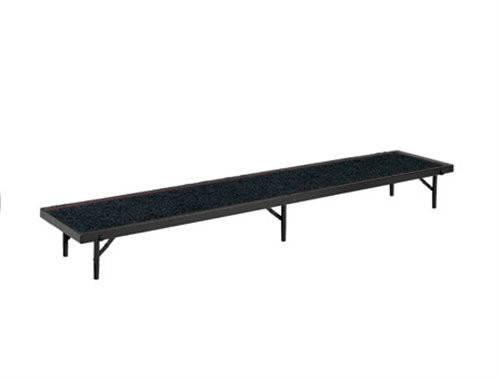 Carpeted Portable Tapered Riser By National Public Seating - 4 Sizes - 4 Colors - 10Warranty