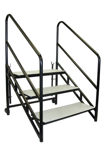 Steps For Portable Performance Stages By National Public Seating - 3 Sizes - 10Warranty