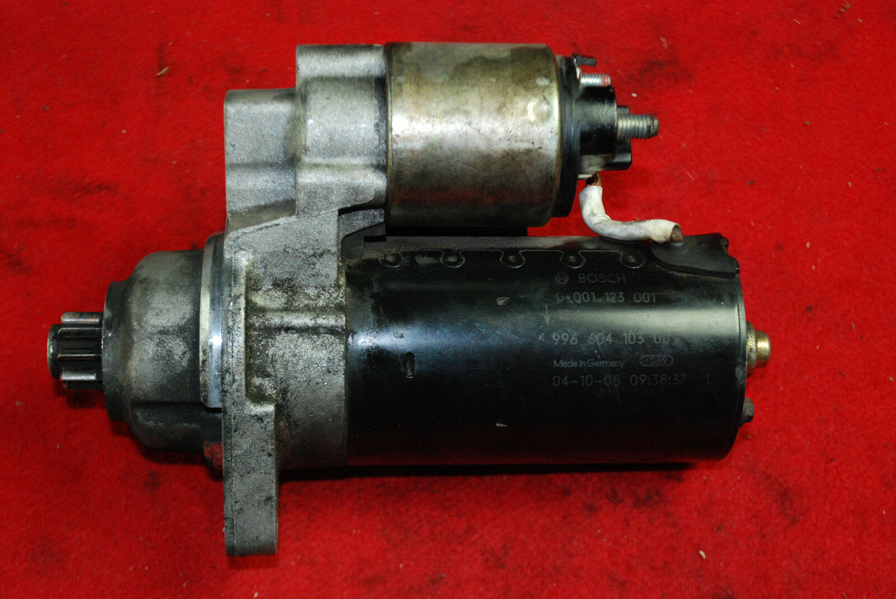 Porsche 911 996 986 987 997 Carrera Boxster Bosch STARTER Motor ...