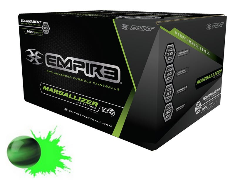 Empire Marballizer Paintballs 2000rd Case ROCKSTAR Tactical Systems