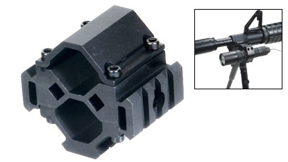 UTG 3-Slot tri Rail Angle Mount
