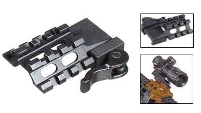 UTG 3-Slot tri Rail Angle Mount