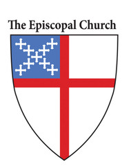 Static Episcopal Shield Window Decal