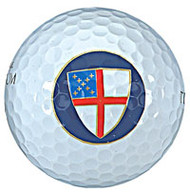 Episcopal Shield Golf Balls - Sleeve of 3