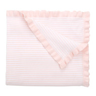 Mini Stripe Blanket - Pink