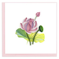Pink Lotus Sticky Notebook Cover