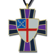 Episcopal Shield Pendant