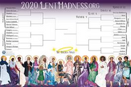 2020 Lent Madness Bracket Poster