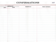 Register of Confirmations/Receptions #37 - Small Size 