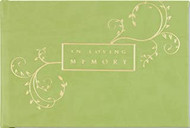 In Loving Memory Guest Book, Green (Memorial Book, Funeral Book) 