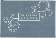 In Loving Memory Guest Book, Blue (Memorial Book, Funeral Book) 